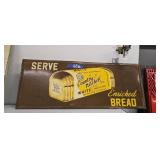 Vintage Country Kitchen Enriched Bread Metal