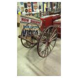 Antique Vintage Two-wheel Fire Cart