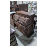 Victorian Cylinder Top Roll Top Desk