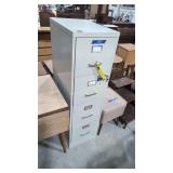 Four Drawer Filing Cabinet With Key