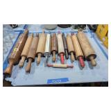 Lot Of Vintage Rolling Pins