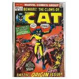 The Cat #1 1972 Key Marvel Comic Book