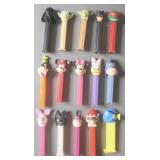 Assorted Pez Dispensers