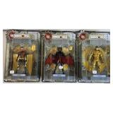 3pc NIP 2008 DC Direct Armory Action Figures