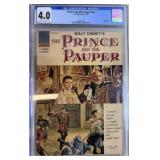 CGC 4.0 Prince And The Pauper 1962 Dell Comic