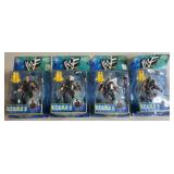 4pc NIP 1998 WWF S.T.O.M.P. 2 Action Figures