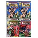 Tarzan #1-4 1977 Marvel Comic Books