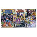 Transformers: The Movie #1-3 1986 Marvel Comics