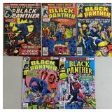 5pc Black Panther #1-15+ Marvel Comic Books