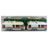 2pc 1978 Hess Training Vans In Box