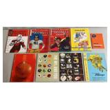 9pc 1940s-70s Assorted Football Publications