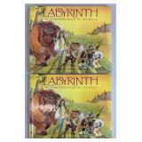 1986 Labyrinth Storybook 1st Print Hardback Books