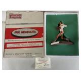 1990 Joe Montana Signed Figure w/ COA