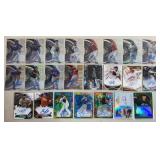 23pc 2011-17 Topps Signed Insert Baseball Cards