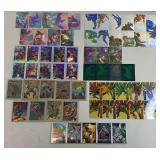 8pc 1990s Marvel Complete Rare Card Sets