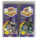 2pc NIP 1993 Hope Mighty Max Quartz Watches