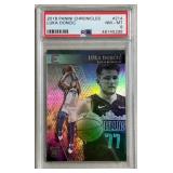 PSA 8 2018 Panini Chronicles Luka Doncic #214