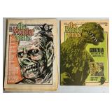 2pc 1972 The Monster Times Vol 1 #15 & #23