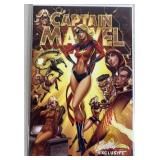 J.Scott Campbell Signed Captain Marvel #1 2018