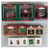 12pc Train Hallmark Keepsake Ornaments w/ Lionel