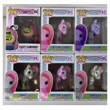 6pc My Little Pony & Powerpuff Girls Funko Pops