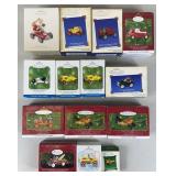 14pc Vehicle Hallmark Keepsake Ornaments