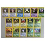 16pc 1999 Pokemon Jungle Holo Cards