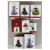 8pc Wizard Of Oz Hallmark Keepsake Ornaments