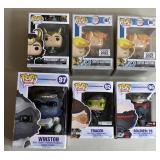 6pc Video Game / TV  Funko Pop Figures