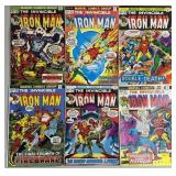 Iron Man #56-61 Marvel Comic Books