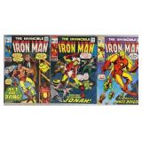 Iron Man #37-39 1971 Marvel Comic Books