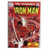 Iron Man #13 1969 Key Marvel Comic Book