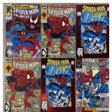 6pc Spider-Man #1 Marvel Comic Books