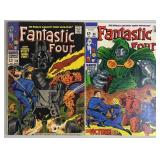 Fantastic Four #80 & 86 Marvel Comic Books