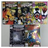 5pc Amazing Spider-Man #324-375 Marvel Comics