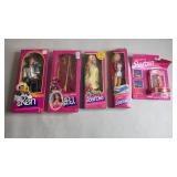 5pc 1980-89 Barbie & Ken Dolls