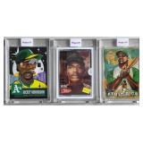 3pc 2021 Topps Project 70 UC HOF Baseball Cards