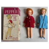 3pc 1960s Pepper Tammyï¿½s Little Sister Dolls Ideal