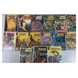 15pc Silver-Bronze Gold Key Comic Books