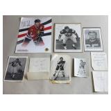 9pc 1960s-90s Sports Autographed Items