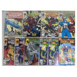 10pc Mcfarlane Amazing Spider-Man Comic Books+