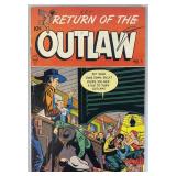 Return Of The Outlaw #1 1953 Toby Comic Book