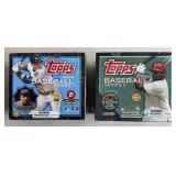 2pc Sealed 2009 Topps Baseball Ser 1 & 2 Boxes