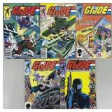 5pc G.I. Joe A Real American Hero #24-53