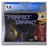 CGC 9.8 Nintendo 64 Perfect Dark Video Game