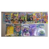 11pc Amethyst DC Comic Books w/ #1s