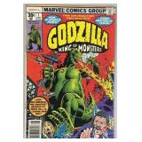 Godzilla #1 1977 Key Marvel Comic Book