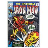 Iron Man #21 1970 Key Marvel Comic Book