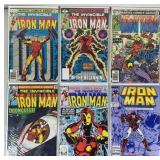 6pc Iron Man #100-225 Key Marvel Comic Books