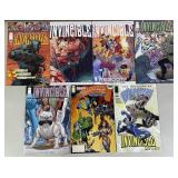 7pc Invincible Image Comic Books